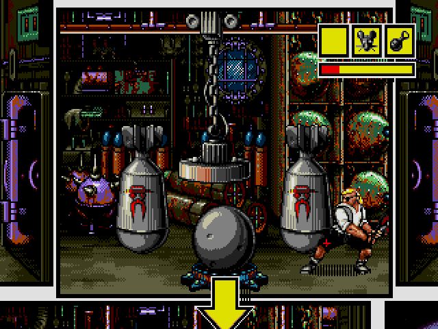 Comix Zone screenshot - Episode 3: Curse of the Dead Ships  Page 2